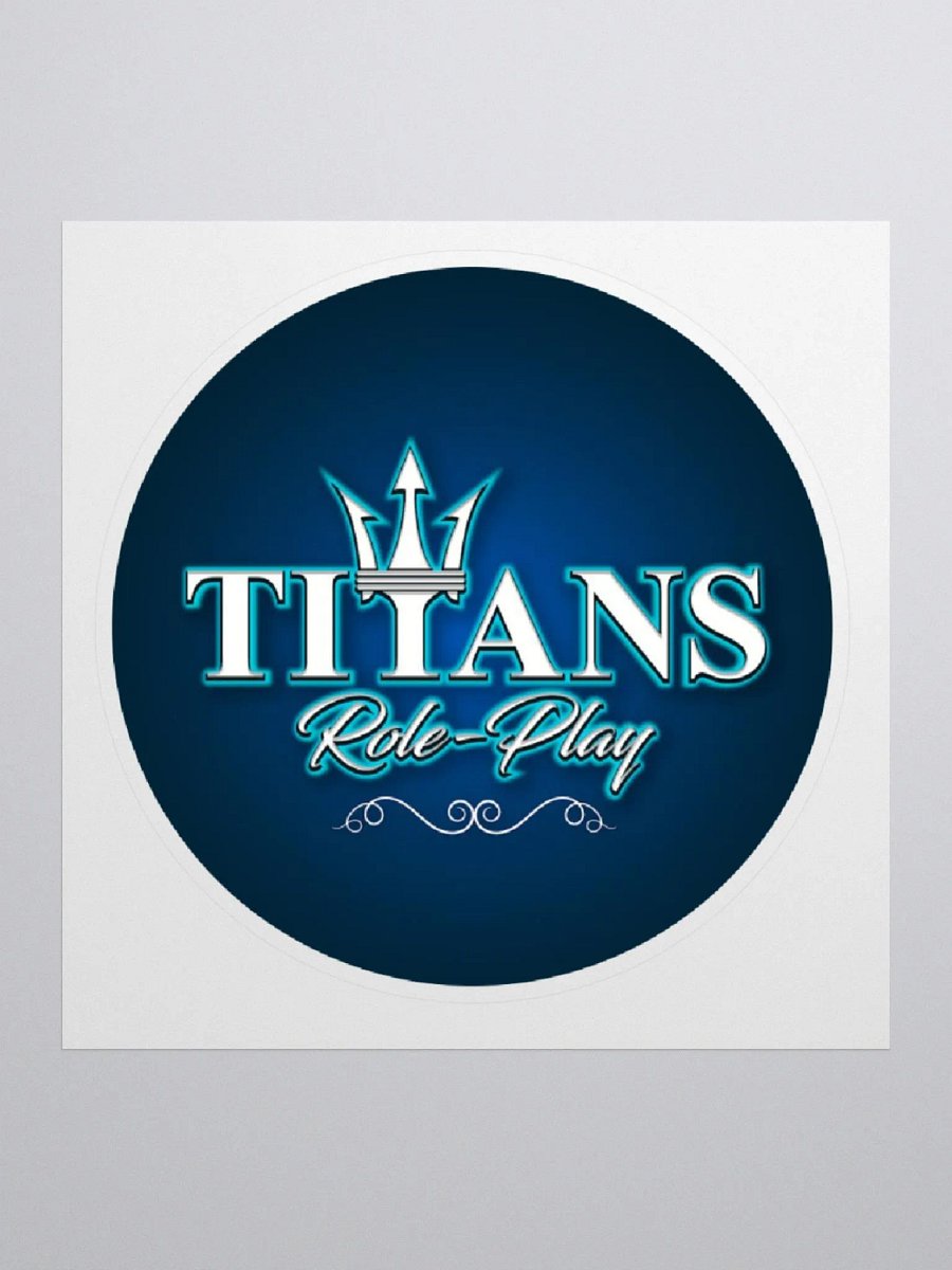 Titans RP Round Sticker product image (1)