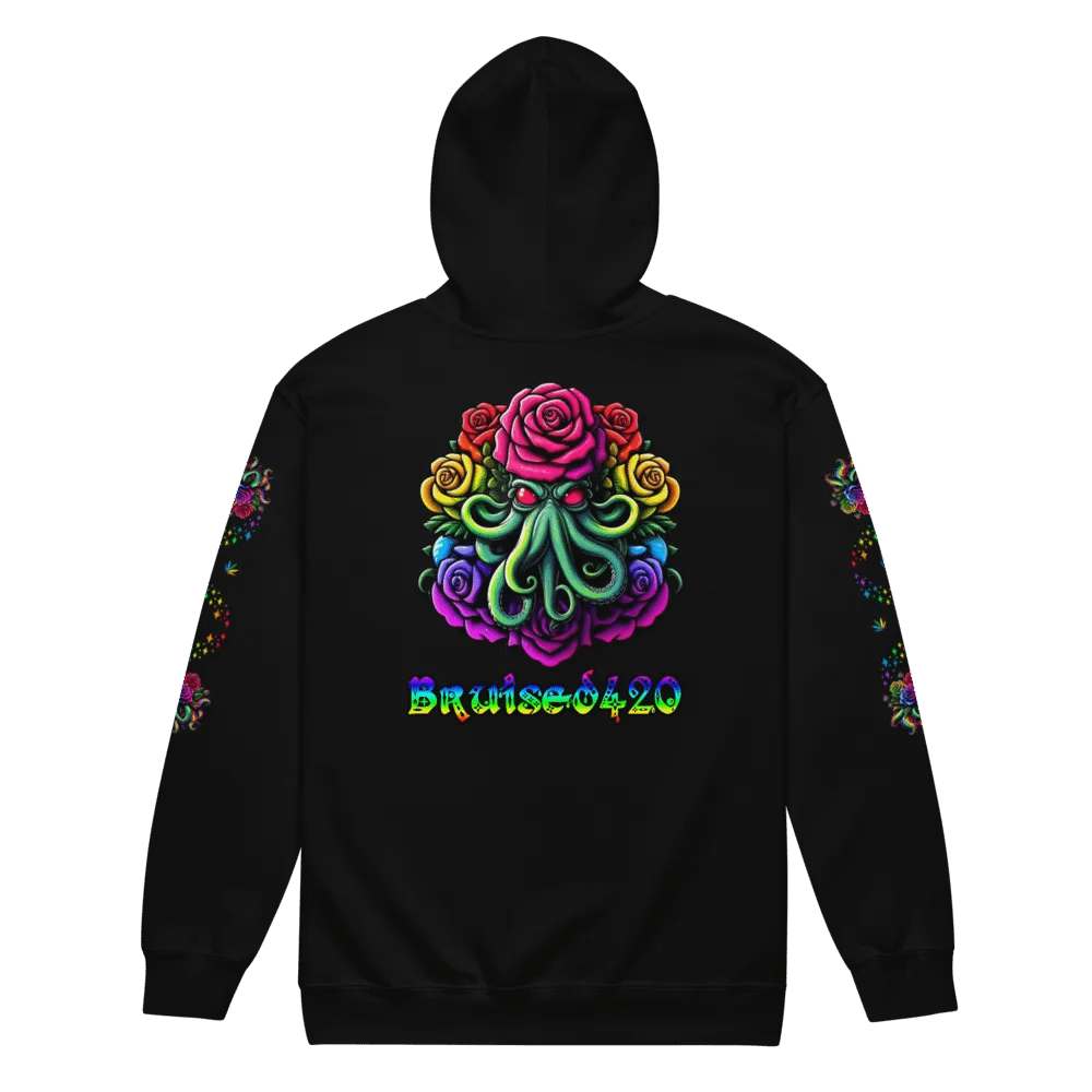 PRIDE Cthulhu Royalty Hoodie Zip-Up (Lots of Colors!) (Up to 5xl!) product image (49)