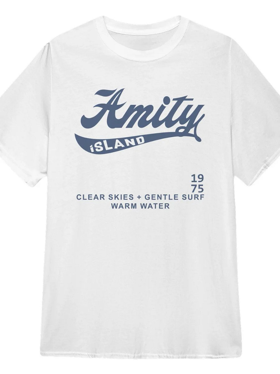 Jaws Amity Island 1975 T-Shirt product image (1)