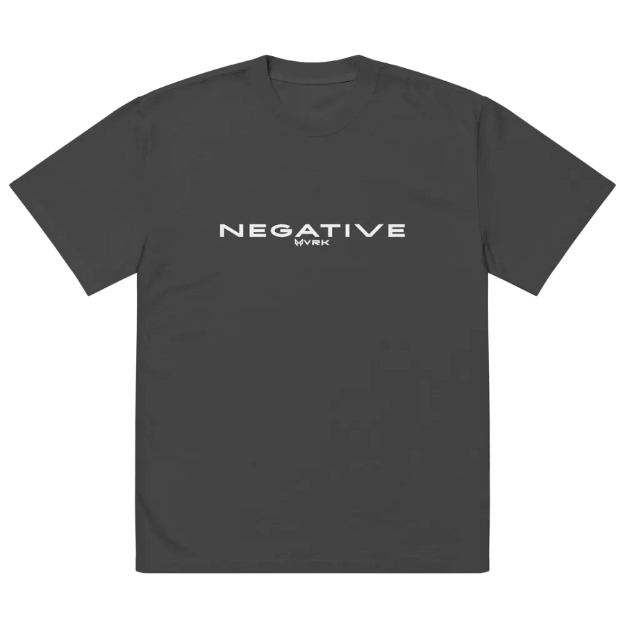 MVRK Negative Oversized Tee White Logo product image (2)