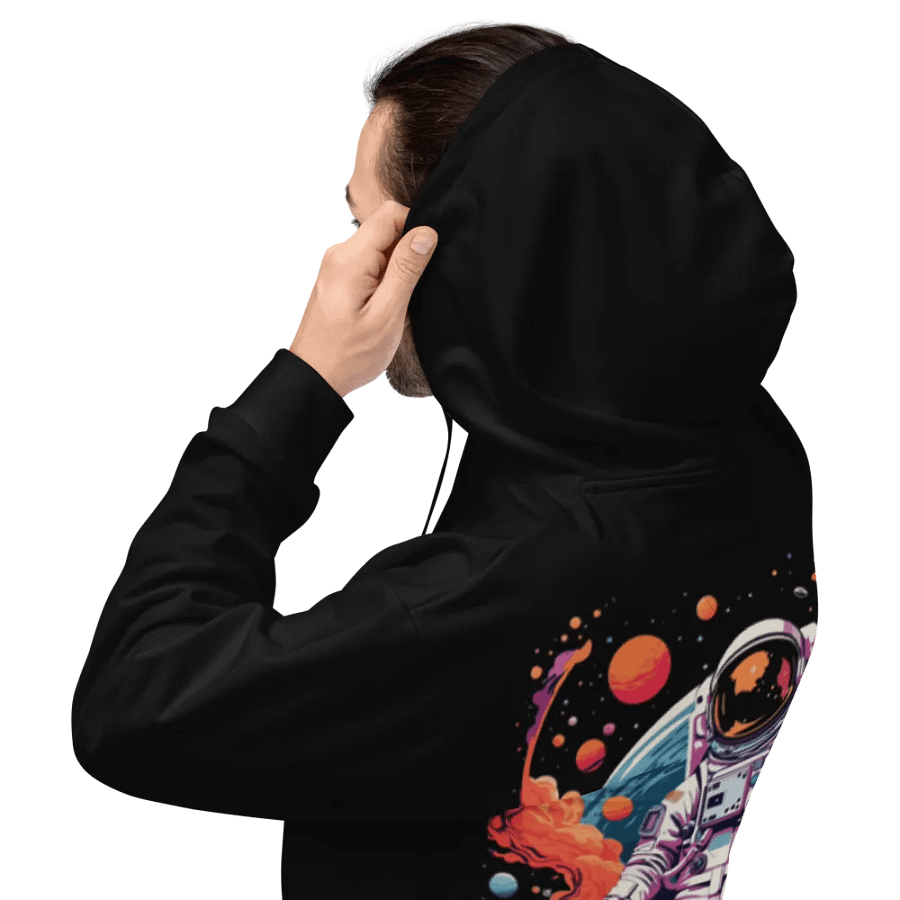 Cosmic Colorburst Unisex Hoodie product image (3)
