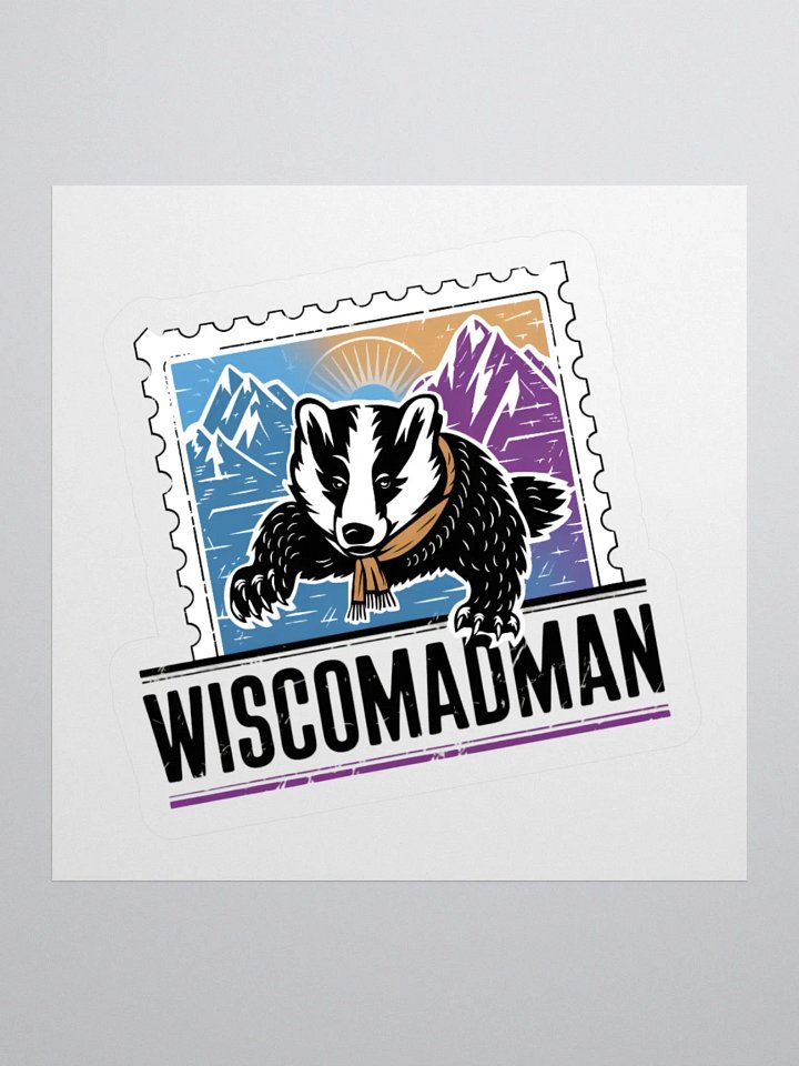 Wisco Postage Stamp Sticker product image (2)