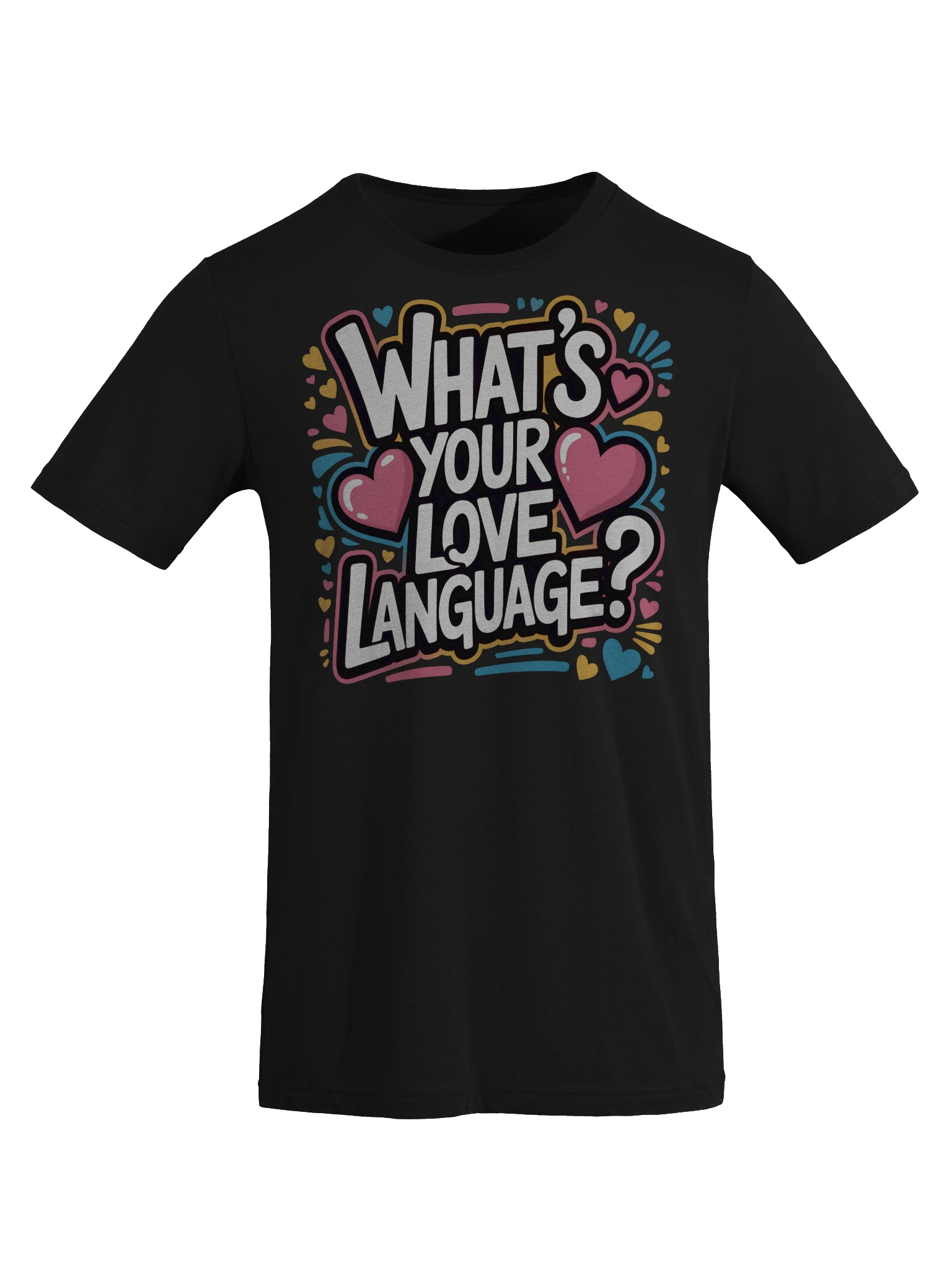 Whats Your Love Language Tshirt product image (37)