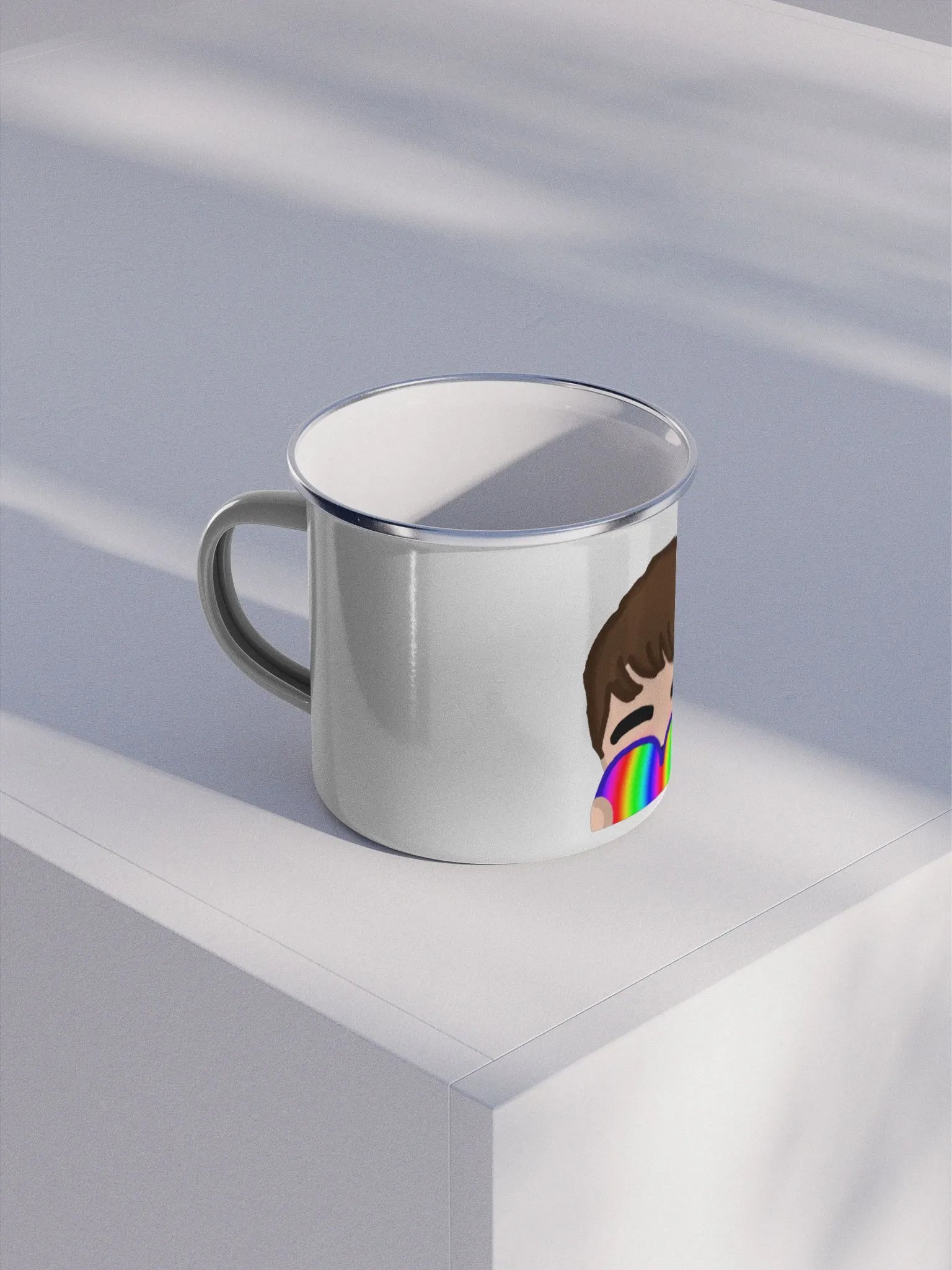 Love Emote Enamel Mug product image (1)