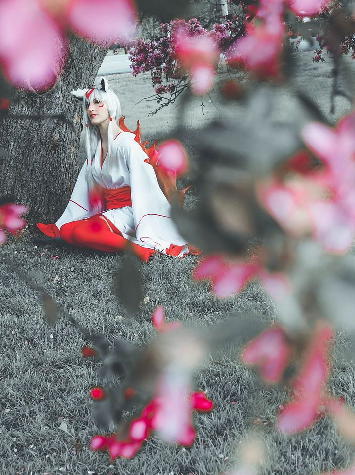 Amaterasu in the Blossoms - Okami product image (1)