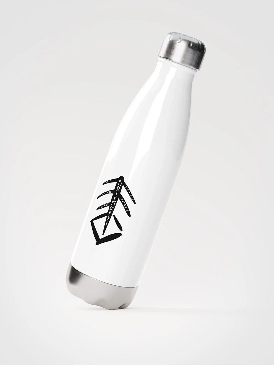 Valhalla Calling Stainless Steel Water Bottle White product image (2)