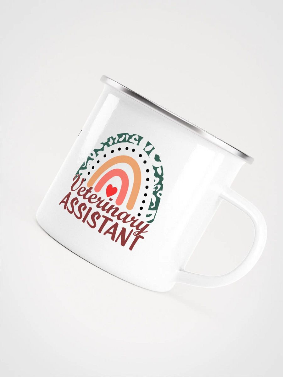 "Veterinary assistant" enamel Mug product image (3)