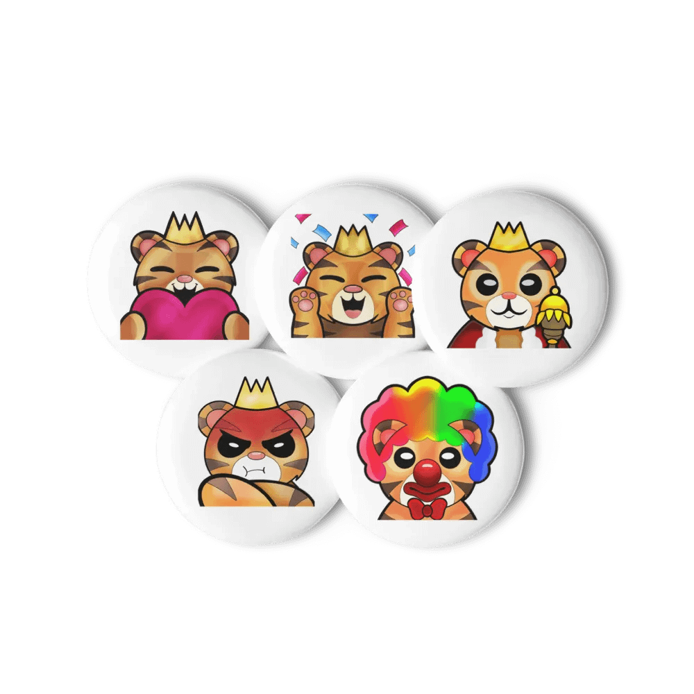TheMafiaQueen Royal Pin Button Set product image (6)
