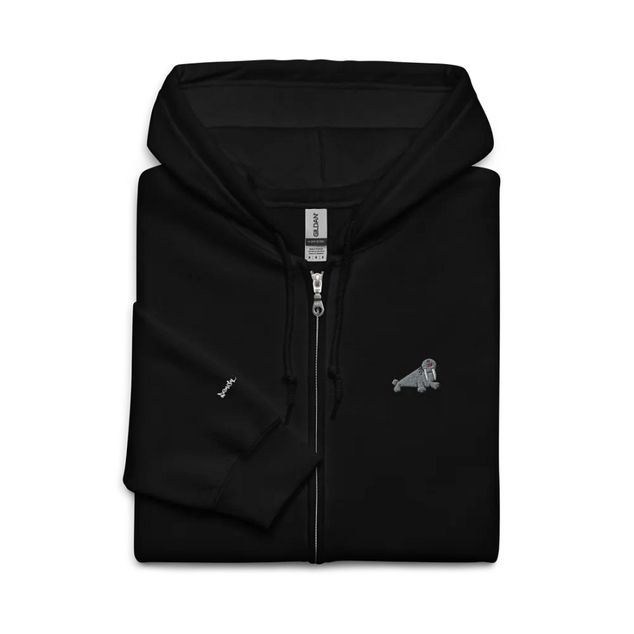Doodle Walrus Team Zip Hoodie product image (4)
