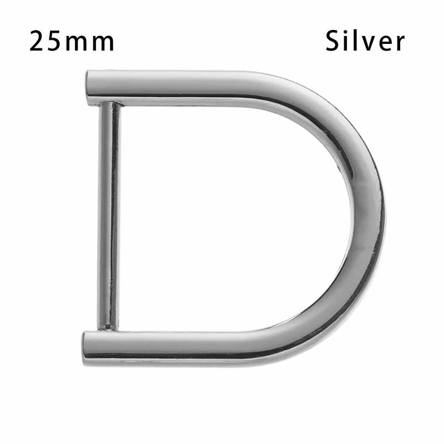 Detachable Open Screw D Ring Buckle Shackle Clasp for Leather Craft Bag Strap product image (6)