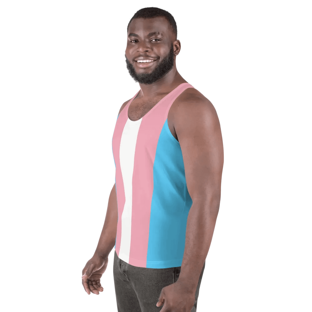 Trans Pride Flag - All-Over Print Tank product image (6)