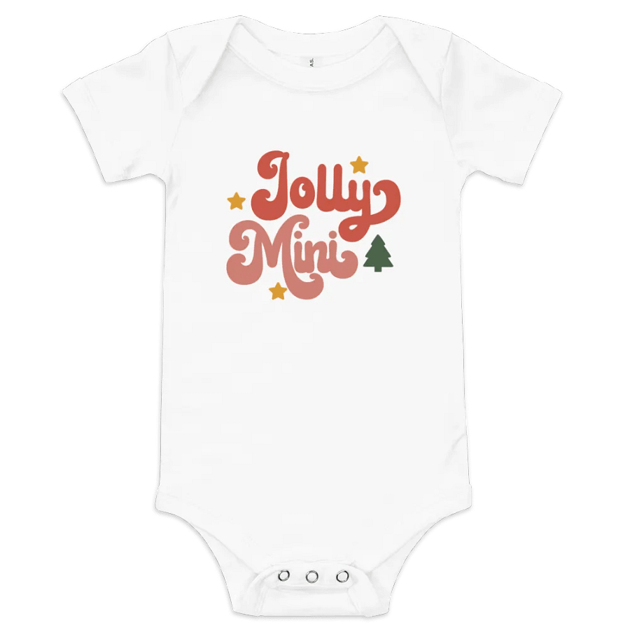 [Jolly Mini] Holiday Baby Onesie product image (1)