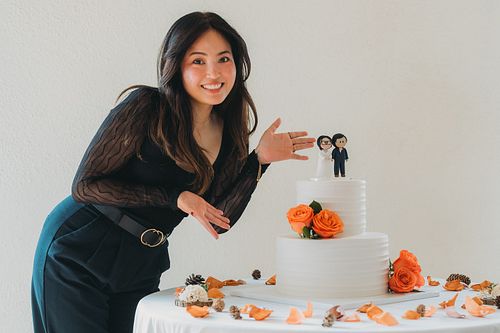 I made my friends’ wedding cake topper!!! This is probably the most special thing I have ever made in my clay career. Thank y...