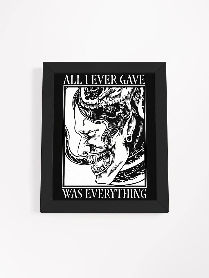 Everything Framed Print product image (1)