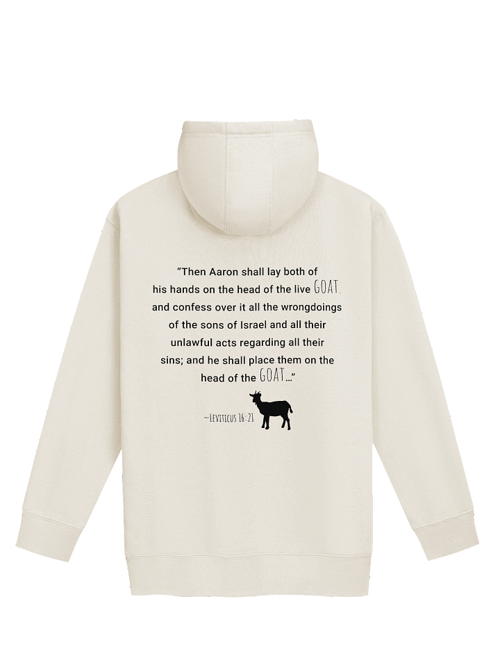 Jesus is the G.O.A.T. Hoodie (Light Colors) product image (2)