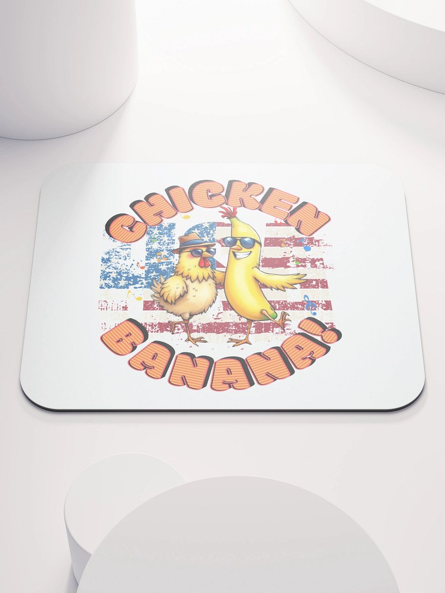Chicken Banana USA Flag Funky Mouse Pad product image (2)