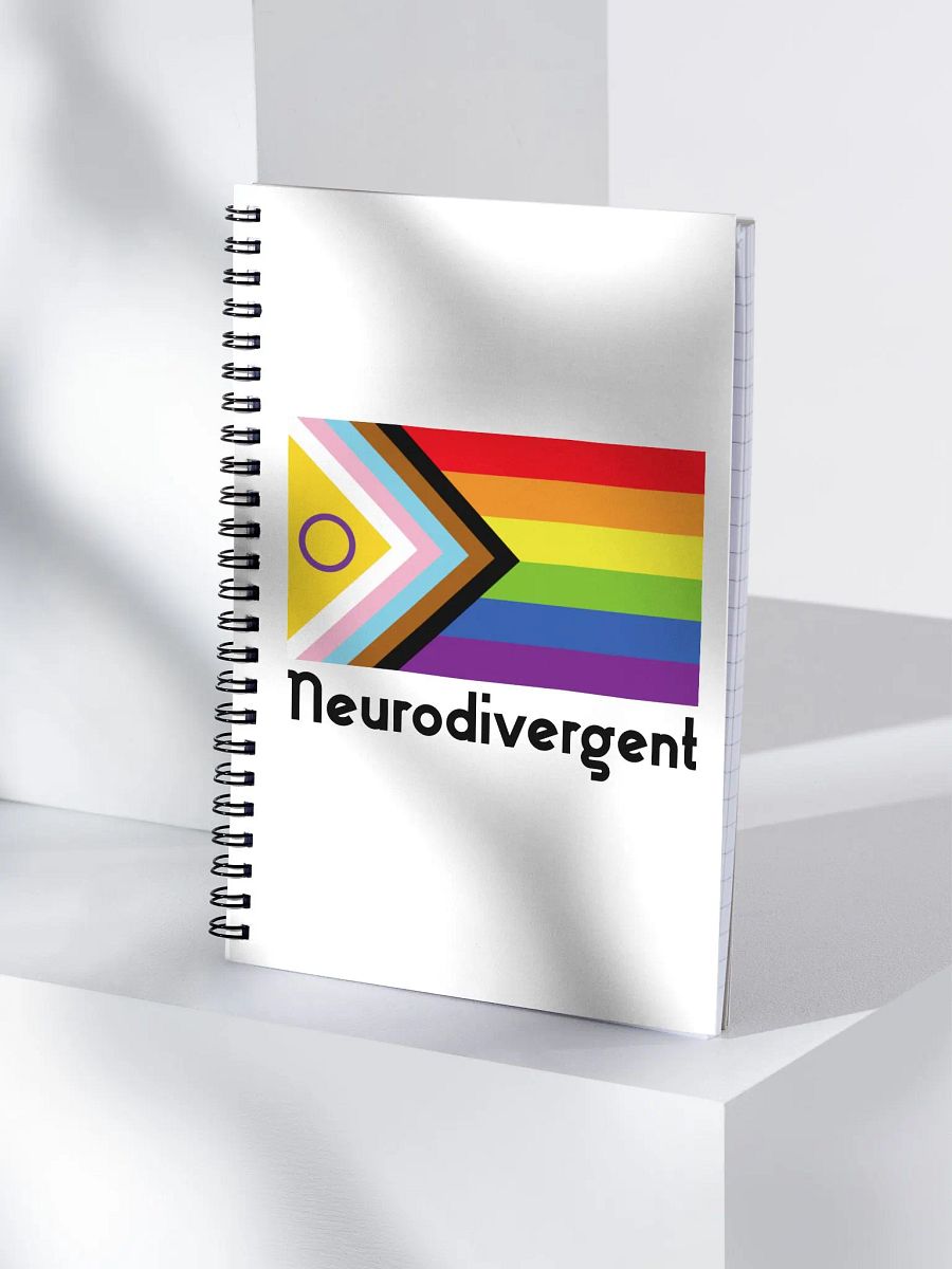 LGBTQIA+ Neurodivergent Inclusive Pride Notebook product image (3)