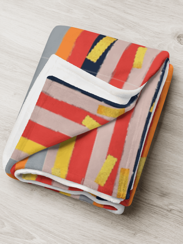 Stripes of Dyspraxia Blanket product image (1)