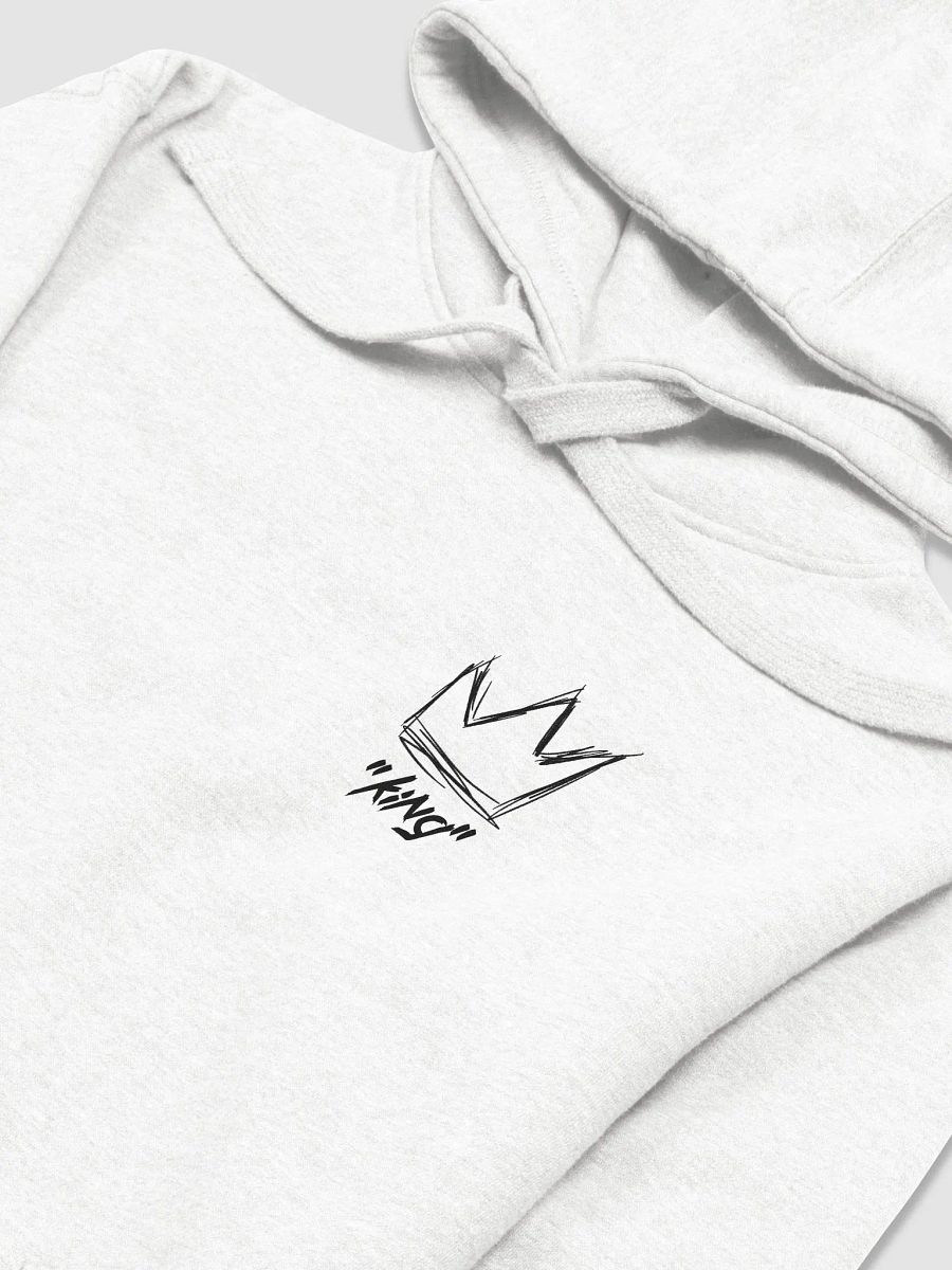 king Hoodie Wit product image (3)