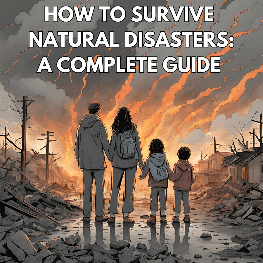 HOW TO SURVIVE NATURAL DISASTERS: A COMPLETE GUIDE (eBook) product image (1)