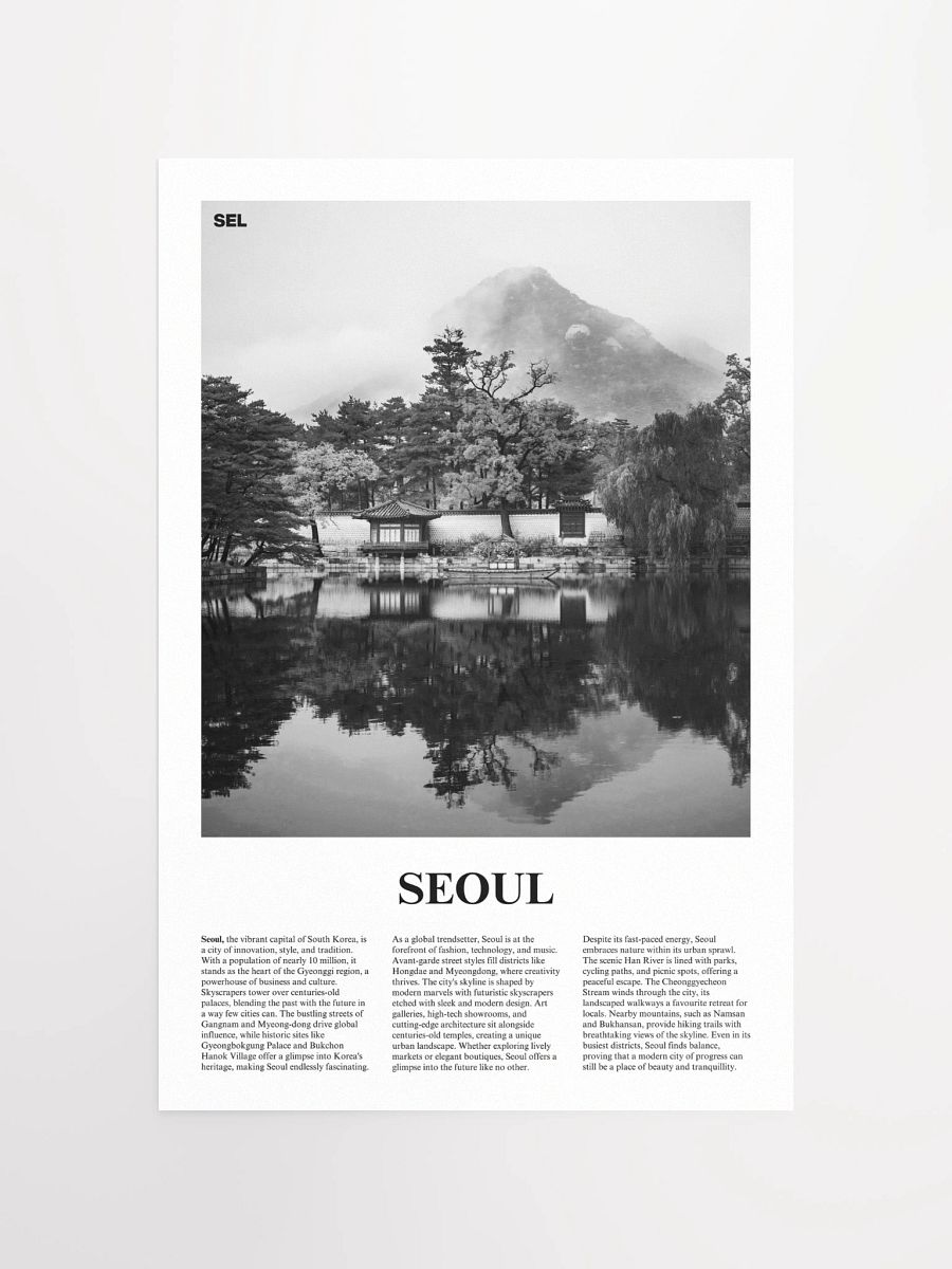 Seoul 03 Newspaper Poster product image (5)