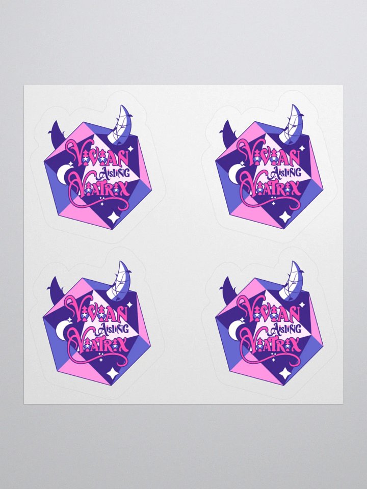 Vivian Aisling Viatrix Logo Sticker Sheet product image (1)