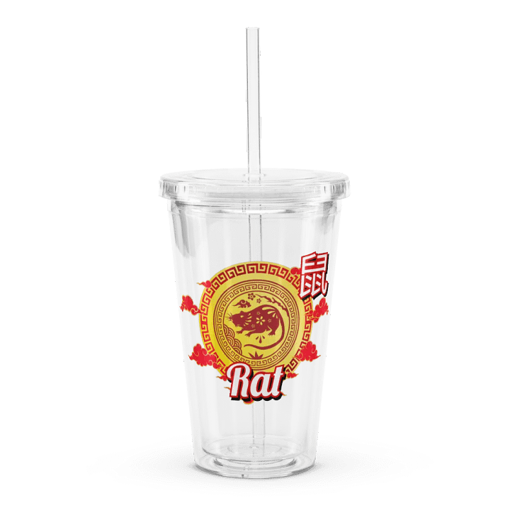 Rat - Chinese Zodiac Double Wall Plastic Tumbler product image (1)