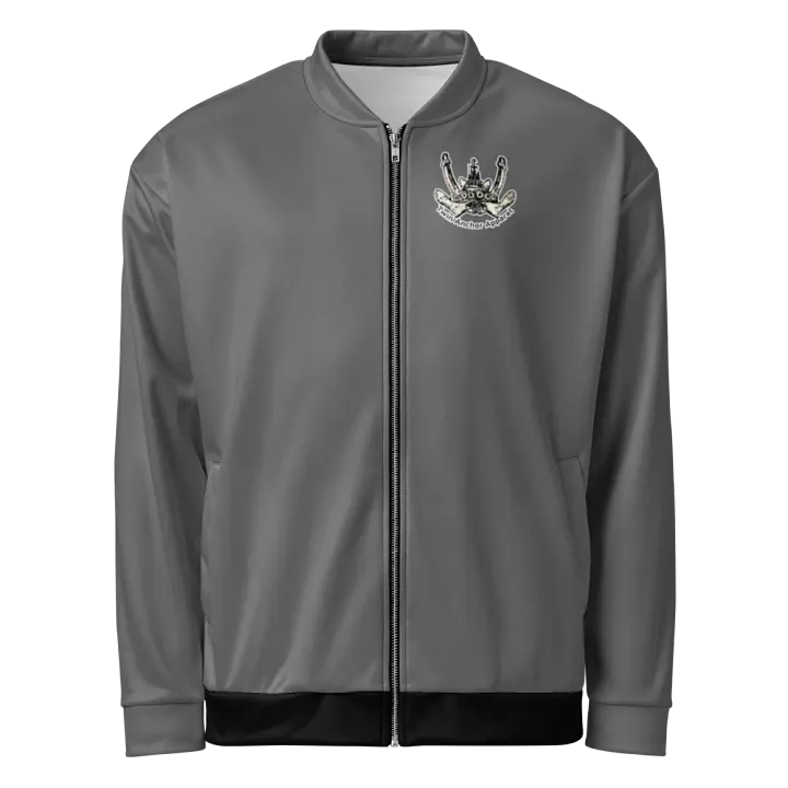Foss Tugboat Sketch Gray Bomber Jacket product image (2)