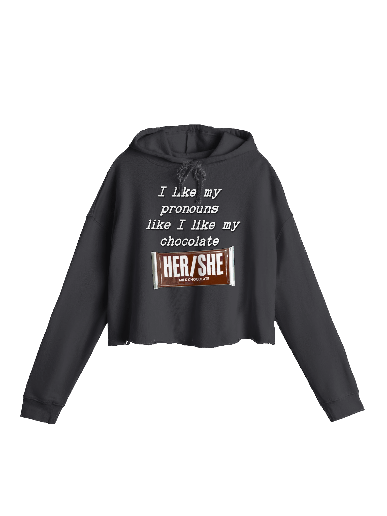 Her/She Crop Hoodie product image (37)