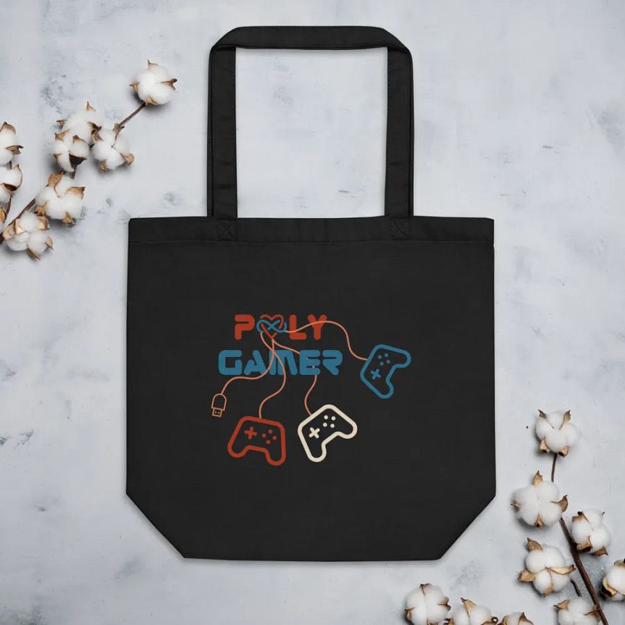 Poly Gamer Tote Bag product image (4)