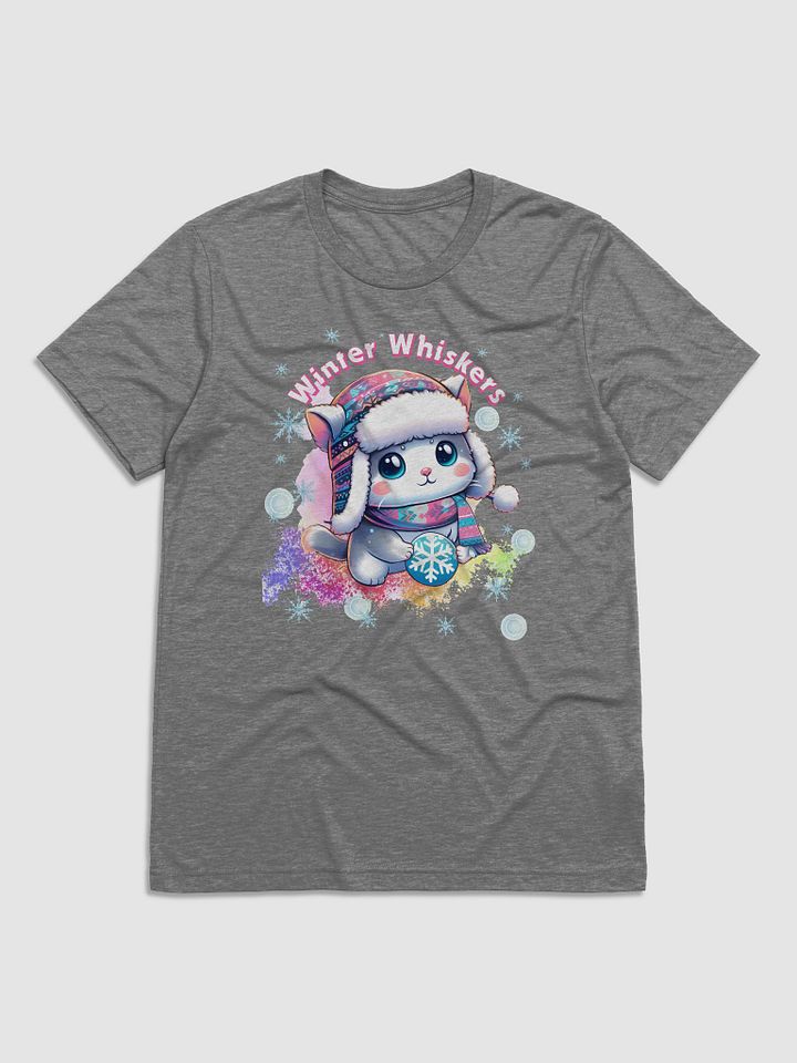 Winter Whiskers_T-shirt design_Bella+Canvas Triblend Short Sleeve T-Shirt product image (1)