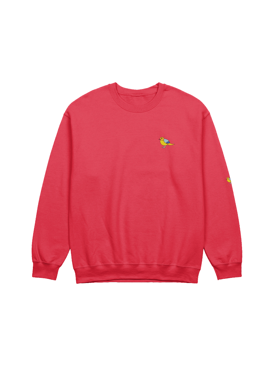 Vibrant Bird Cartoon Crewneck Sweatshirt product image (7)