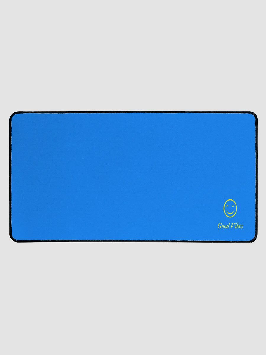 Smiley Good Vibes 15.5" x 31.5" Desk Mat product image (1)