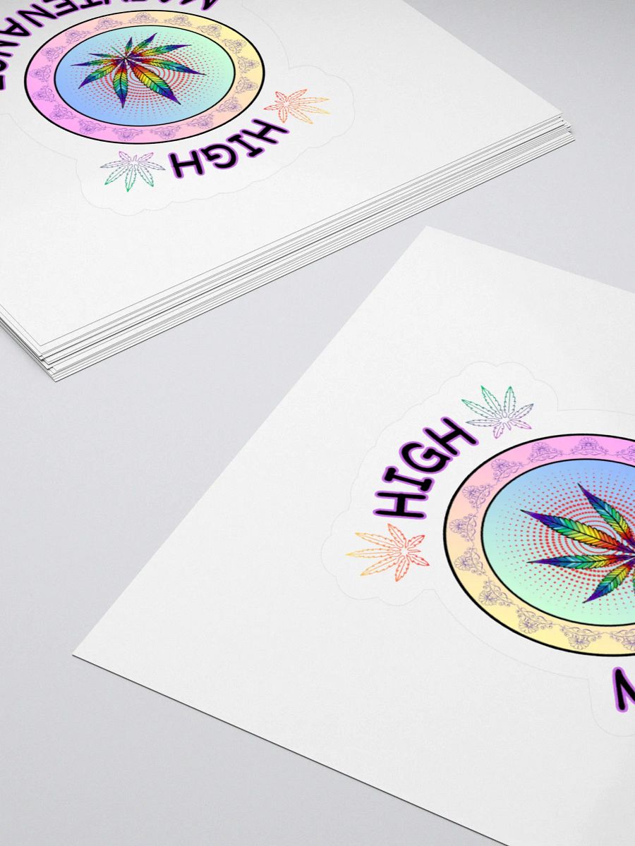 High Maintenance Sticker product image (12)