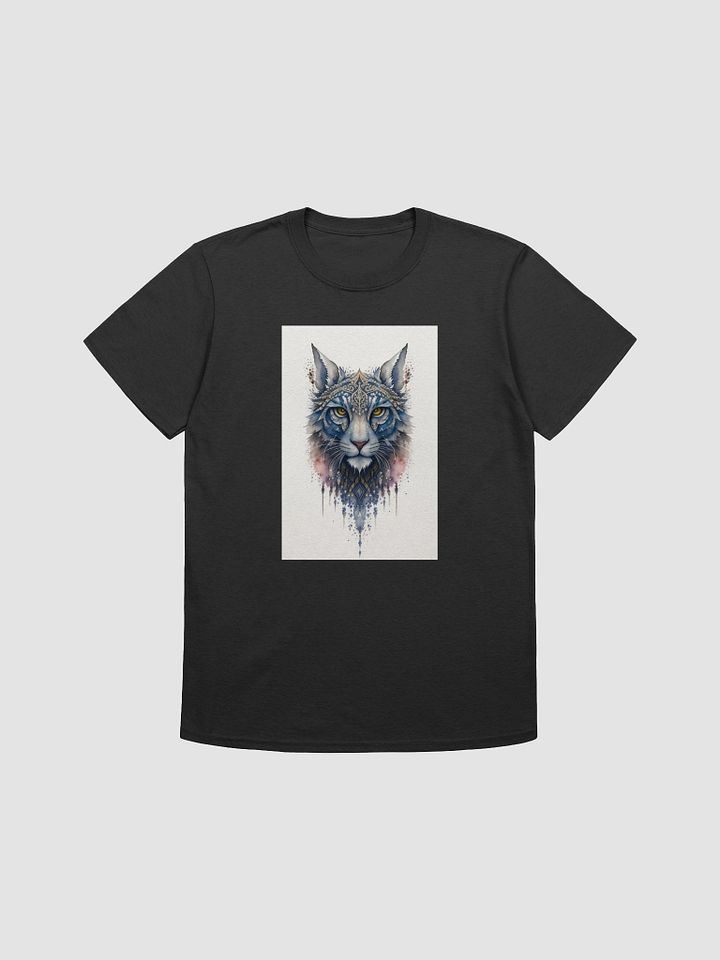 Mystical Lynx Watercolor T-Shirt product image (2)