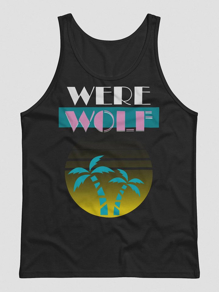 Were Wolf jersey tank top product image (2)