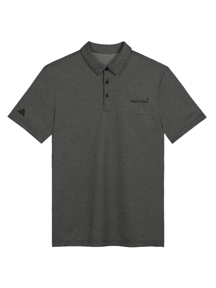TTV Black - Adidas Space-Dyed Polo Shirt product image (1)