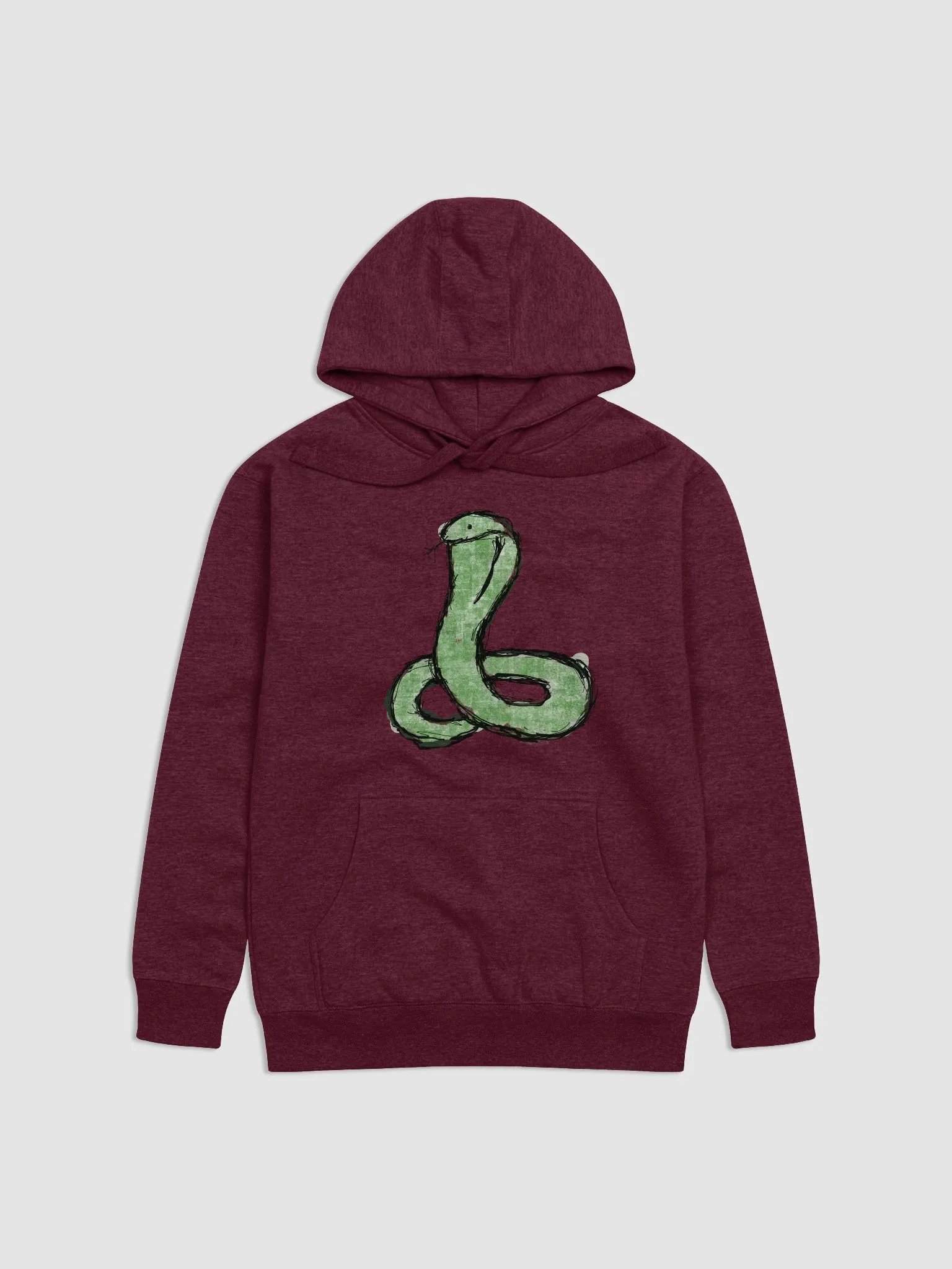 Snake on Deep Red product image (1)