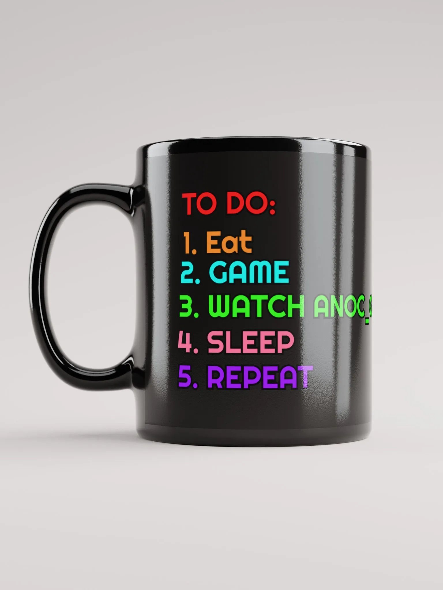 To-Do List Mug (Black) product image (2)