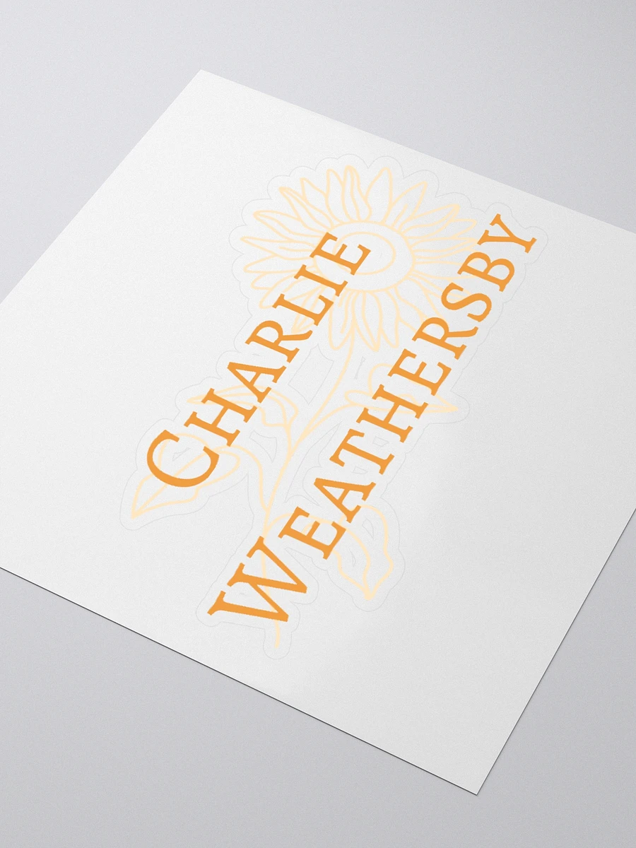 The Charlie Weathersby Logo Sticker product image (3)