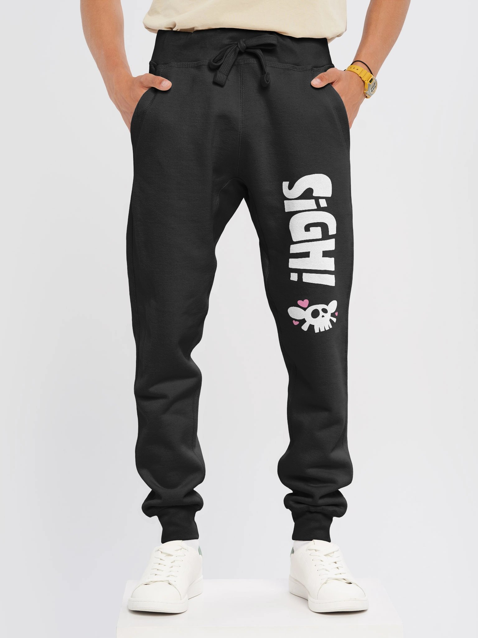 SiGH Skull Moth Joggers product image (3)