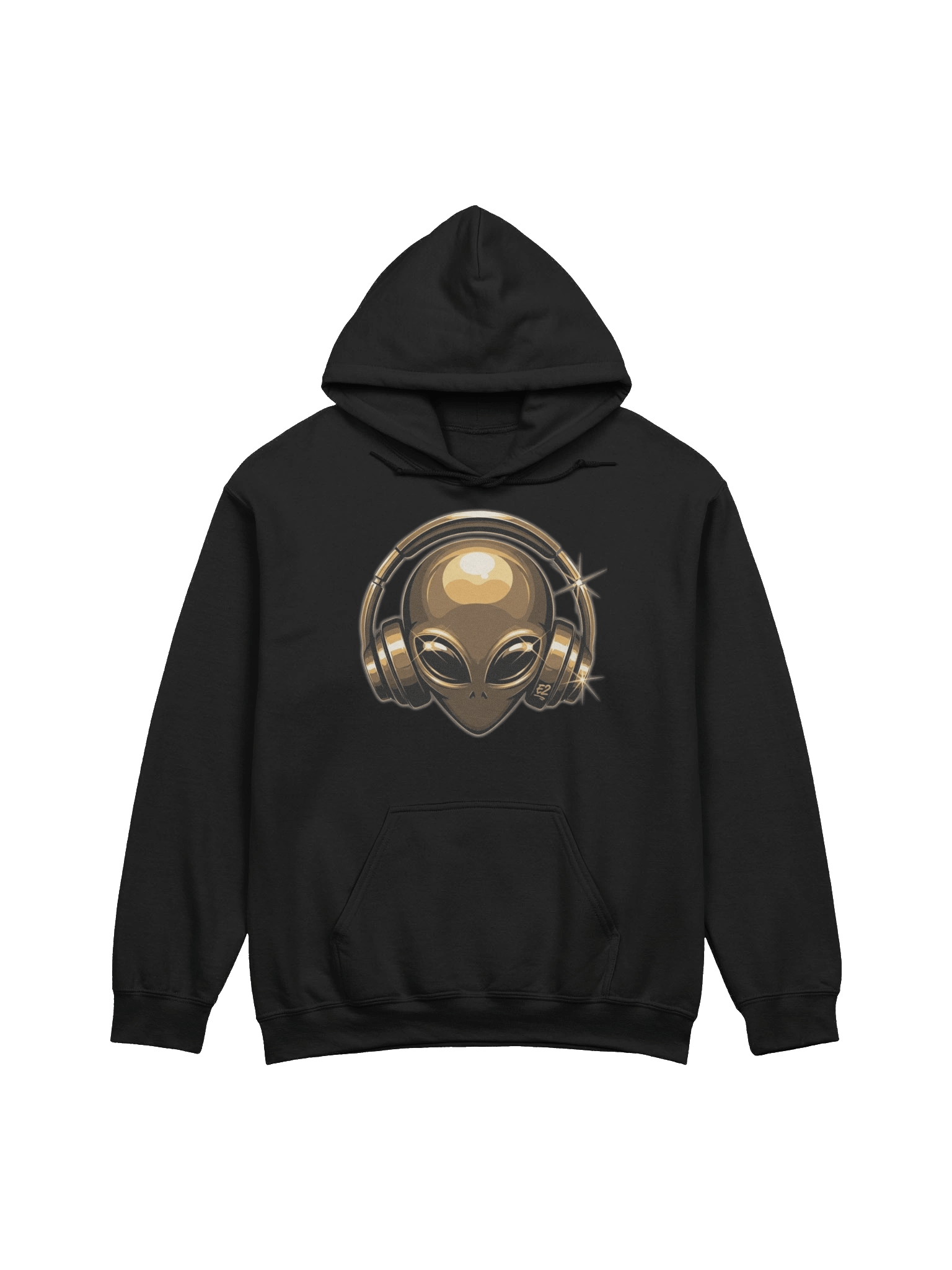 Gold e² Alien Logo Hoodie product image (2)