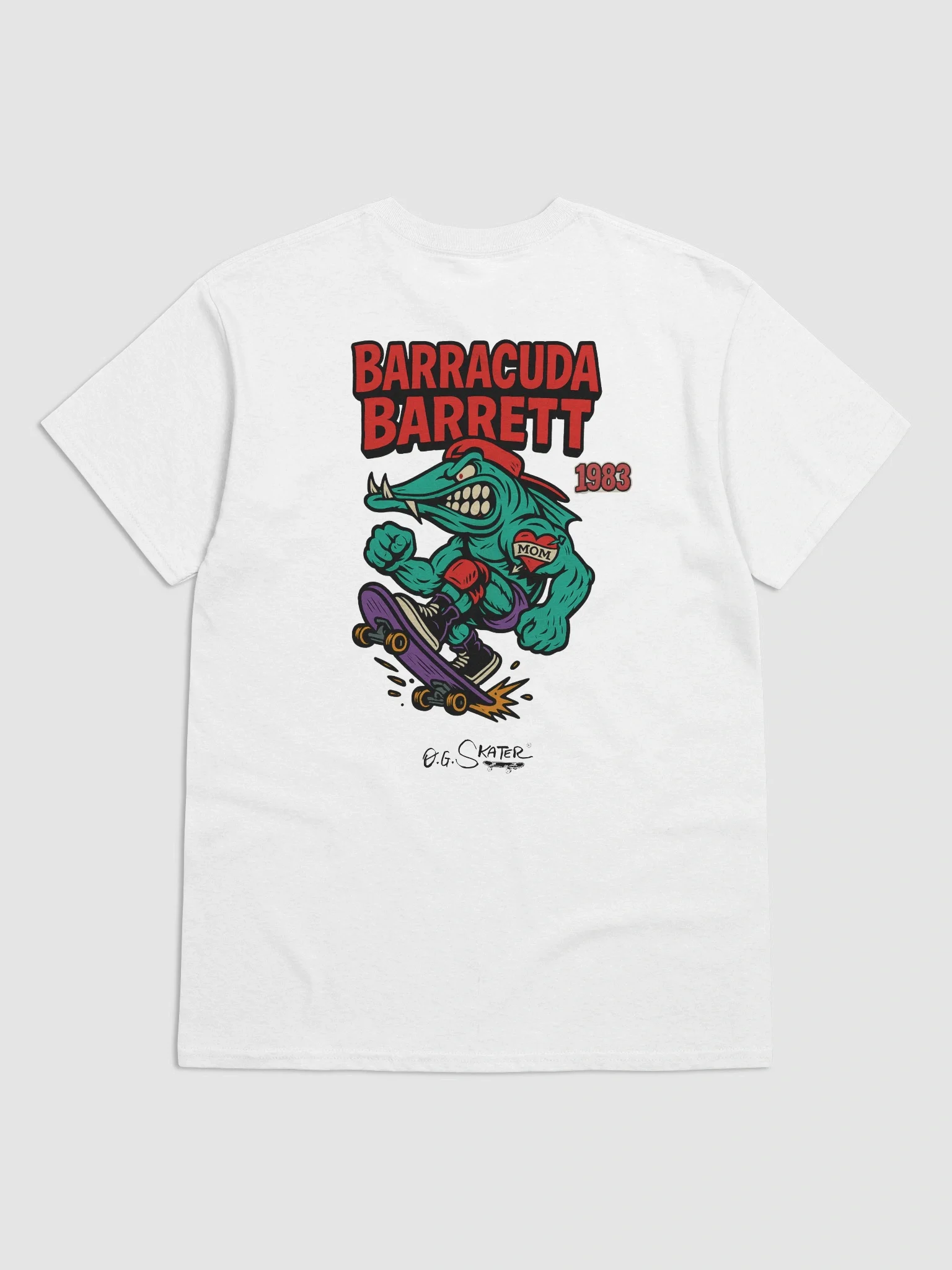 (1983) "Barracuda Barrett" Tribute Tee product image (1)