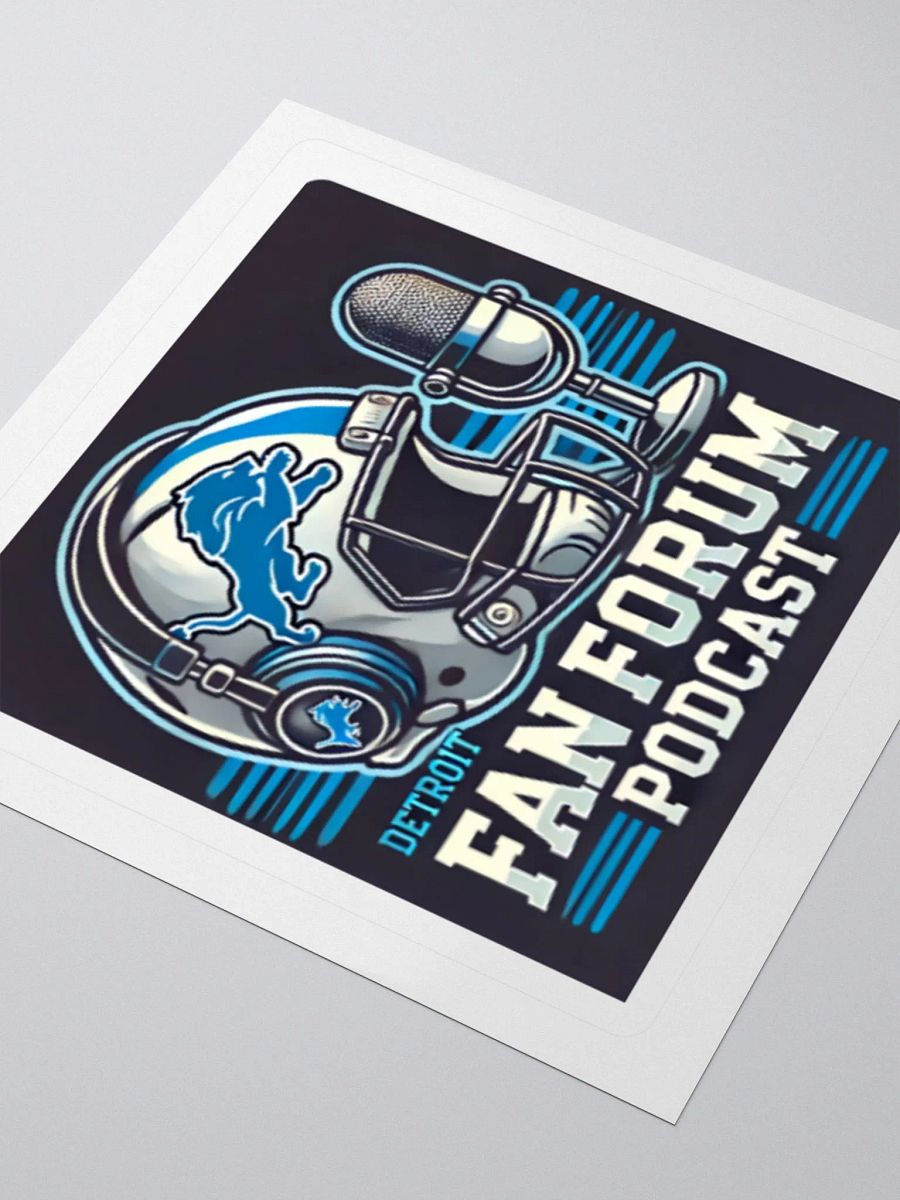 🦁 Detroit Lions Fan Forum Podcast Stickers 🏈 product image (8)