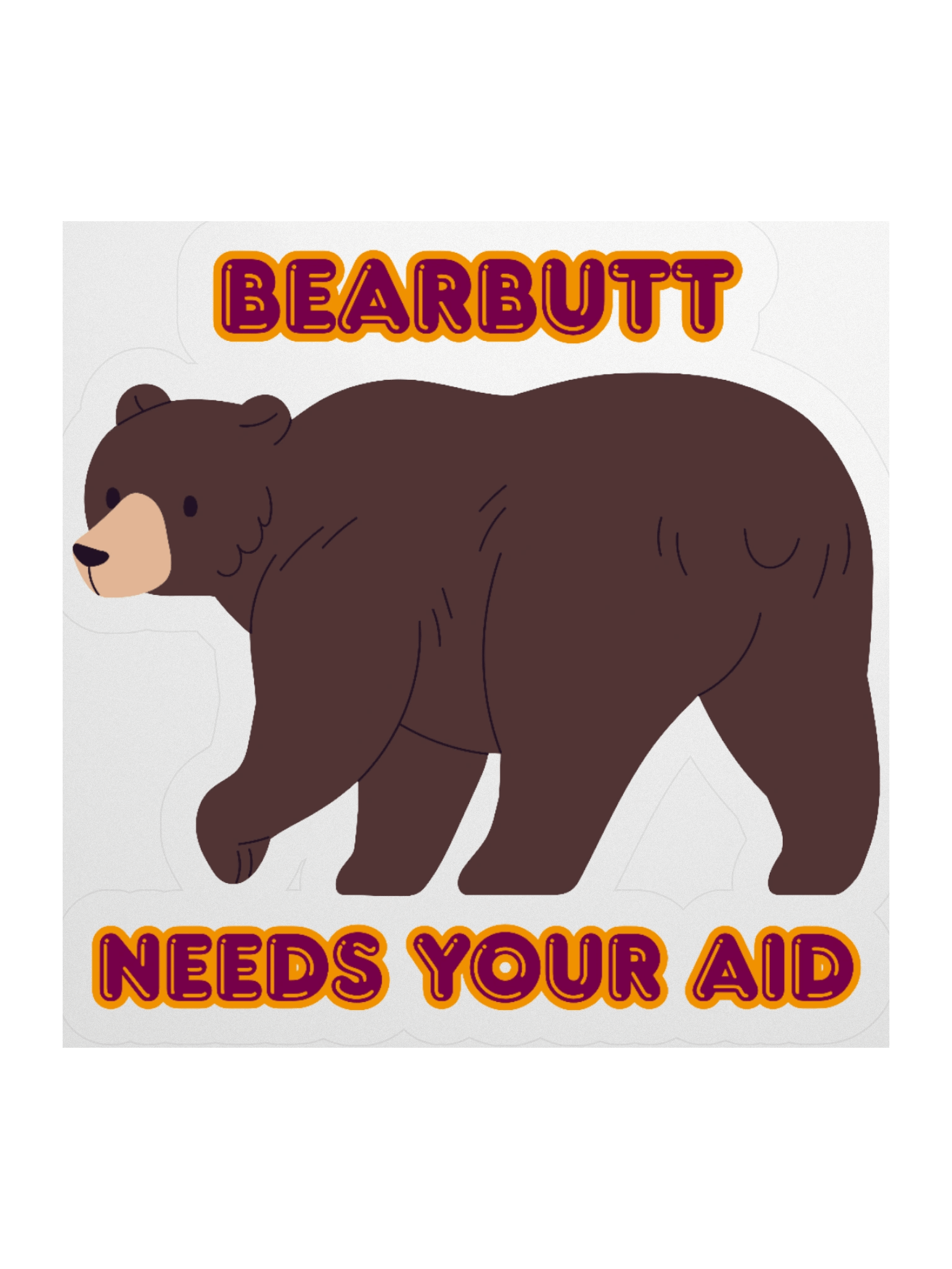 Bearbutt Sticker product image (3)