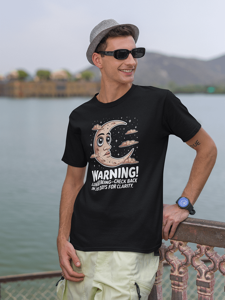 Lunar Being Moon Reflector Tshirt (Unisex) product image (1)