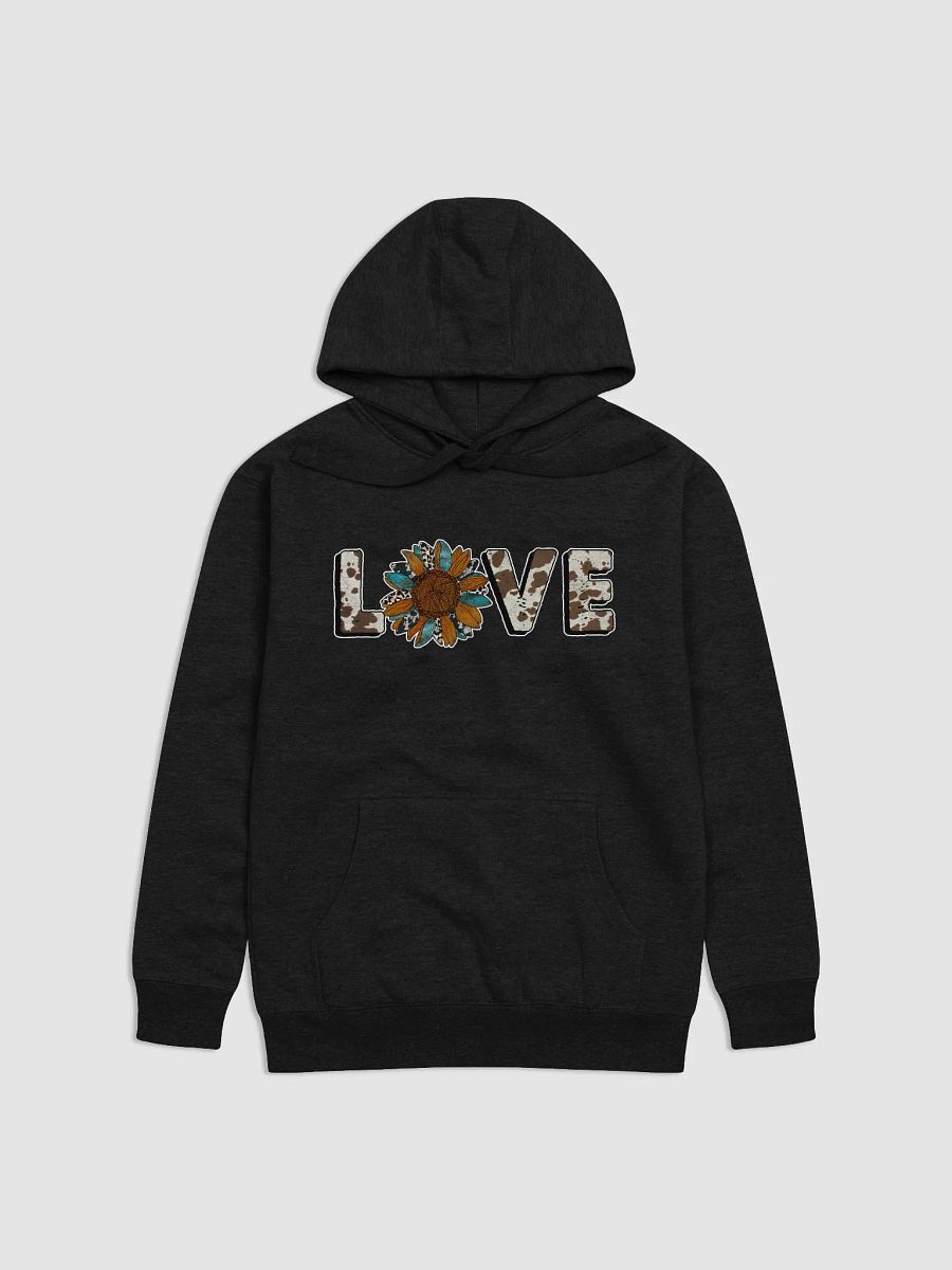 Love & Sunflowers Cow Print Hoodie product image (5)