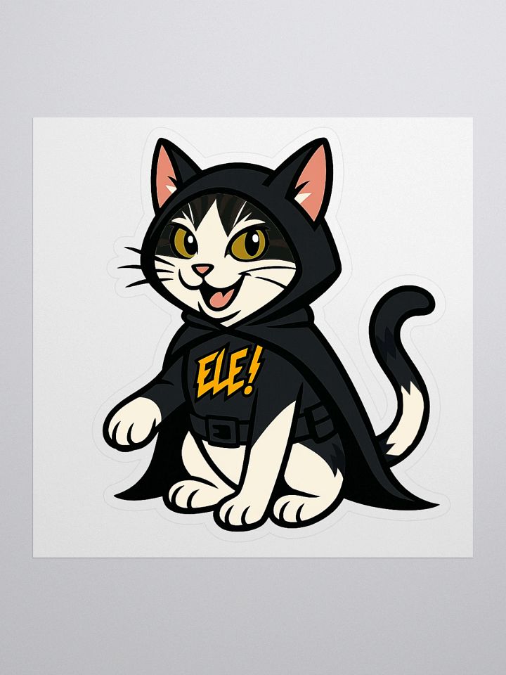 Ele The Antihero Kiss-Cut Sticker product image (1)