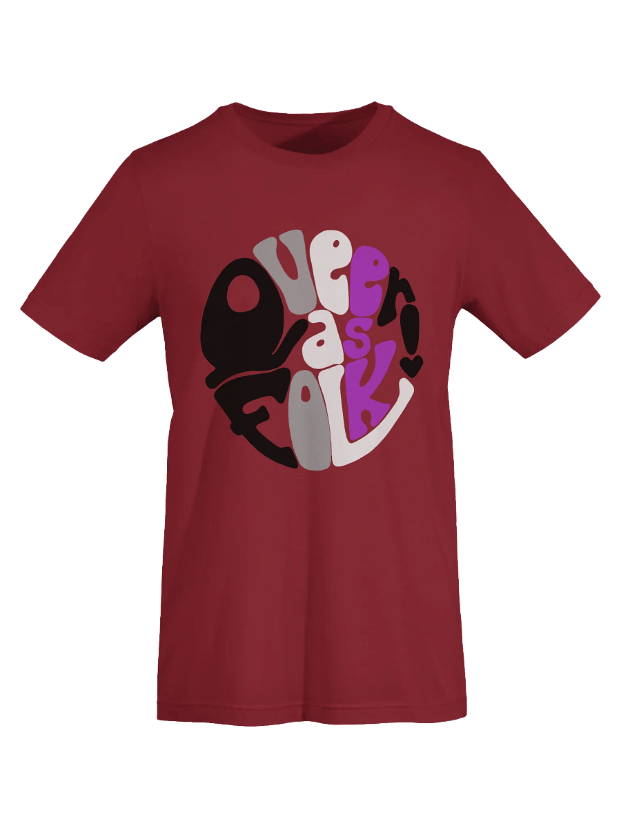 Asexual Queer as Folk big print tee product image (7)