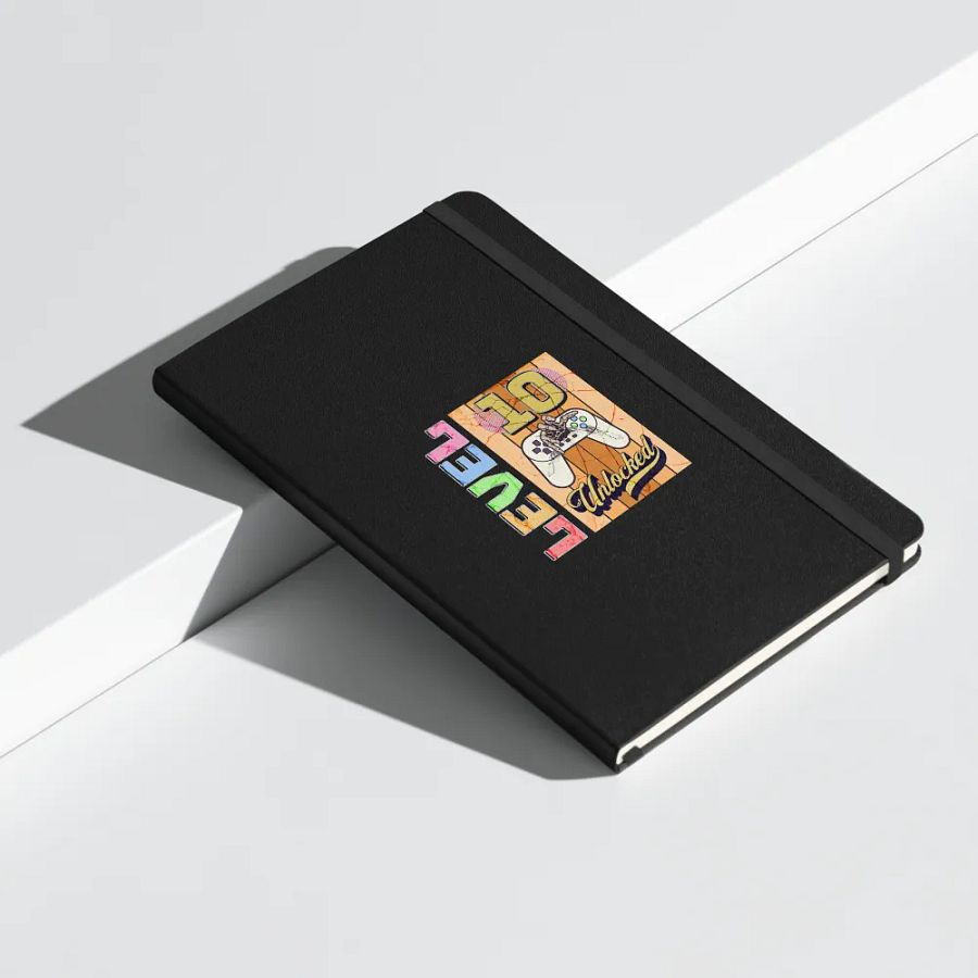 Level 10 Unlocked Gaming Milestone Hardcover Notebook product image (8)